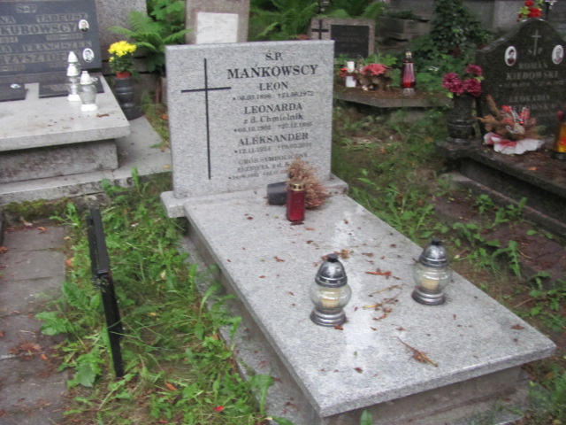 Grób Elżbieta Mańkowska