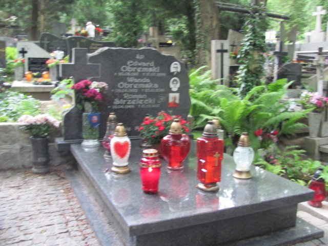 Grób Edward Obremski