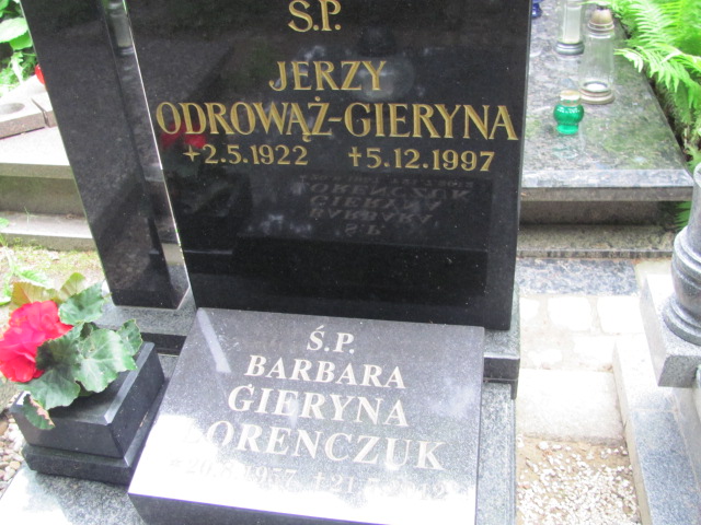 Jerzy Odrowąż Gieryna 1922 Sopot - Grobonet - Wyszukiwarka osób pochowanych