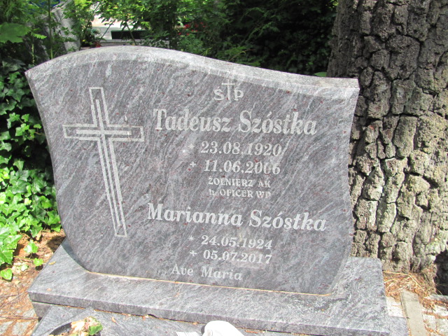 Tadeusz Szóstka 1920 Sopot par. - Grobonet - Wyszukiwarka osób pochowanych