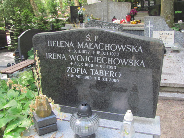 Zofia Tabera 1909 Sopot - Grobonet - Wyszukiwarka osób pochowanych