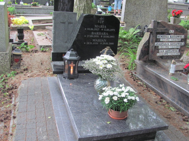 Grób Maria Krzymińska