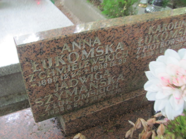 Anna Łukomska 1898 Sopot - Grobonet - Wyszukiwarka osób pochowanych