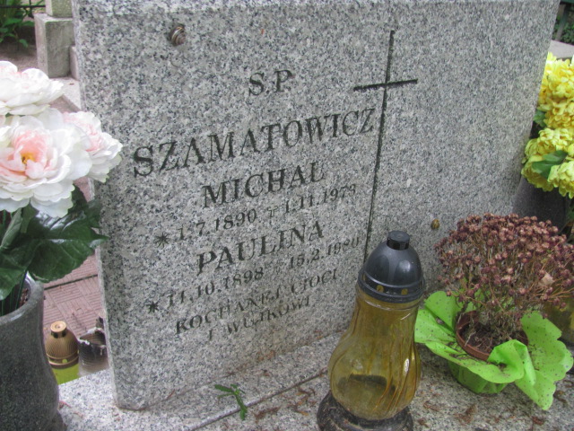 Michał Szamatowicz 1890 Sopot - Grobonet - Wyszukiwarka osób pochowanych