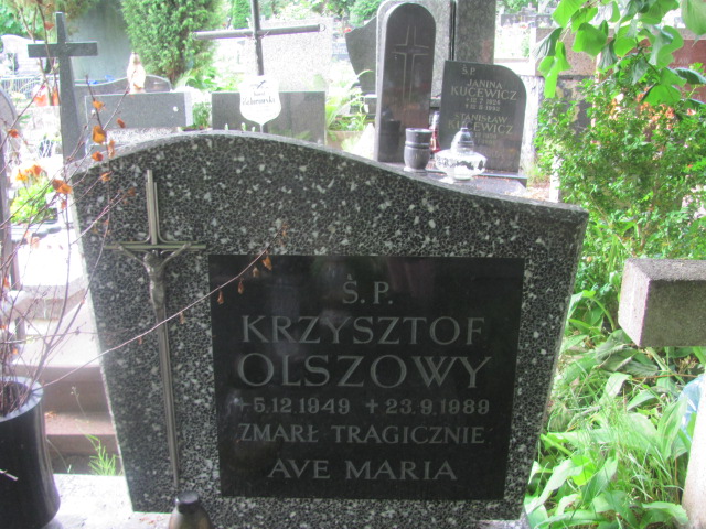 Krzysztof Olszowy 1949 Sopot - Grobonet - Wyszukiwarka osób pochowanych