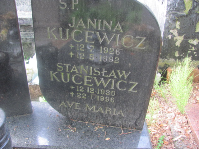 Janina Kucewicz 1926 Sopot - Grobonet - Wyszukiwarka osób pochowanych