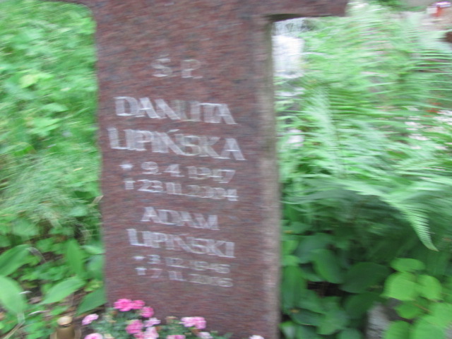 Danuta Lipińska 1947 Sopot - Grobonet - Wyszukiwarka osób pochowanych