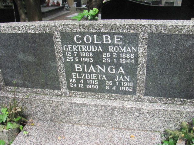 Elżbieta Bianga 1915 Sopot - Grobonet - Wyszukiwarka osób pochowanych