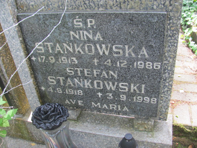 Nina Stańkowska 1913 Sopot parafialny - Grobonet - Wyszukiwarka osób pochowanych