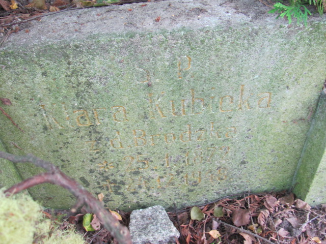 Klara Kubicka 1872 Sopot - Grobonet - Wyszukiwarka osób pochowanych