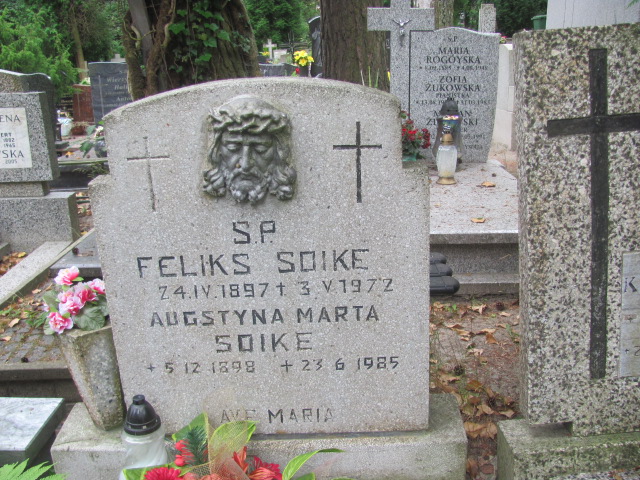 Augustyna Marta Soike 1898 Sopot - Grobonet - Wyszukiwarka osób pochowanych