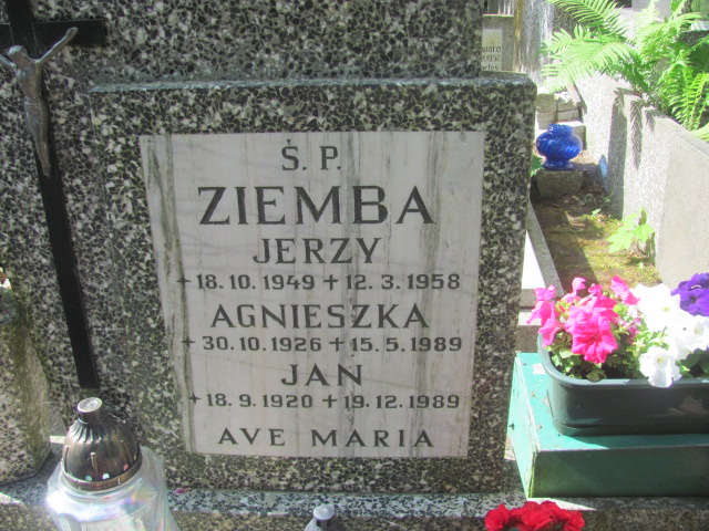 Jerzy Ziemba 1949 Sopot - Grobonet - Wyszukiwarka osób pochowanych