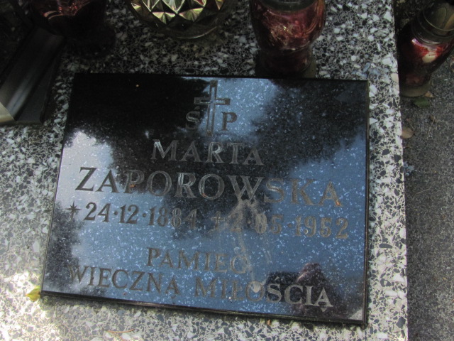 Marta Zaporowska 1884 Sopot - Grobonet - Wyszukiwarka osób pochowanych