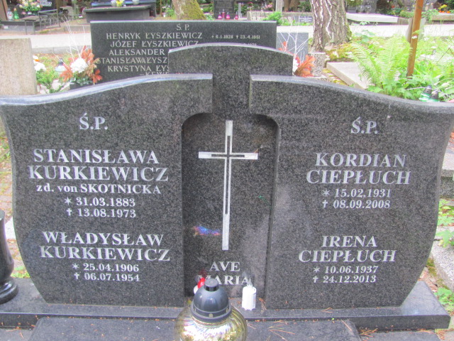 Irena Ciepłuch 1937 Sopot - Grobonet - Wyszukiwarka osób pochowanych