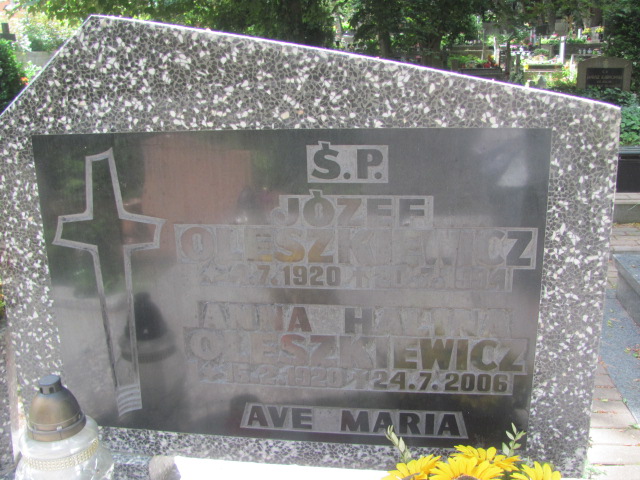 Józef Oleszkiewicz 1920 Sopot - Grobonet - Wyszukiwarka osób pochowanych