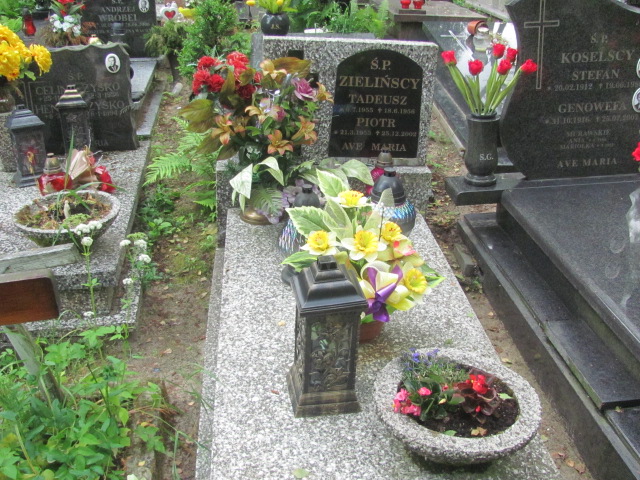 Grób EUGENIUSZ ZIELIŃSKI