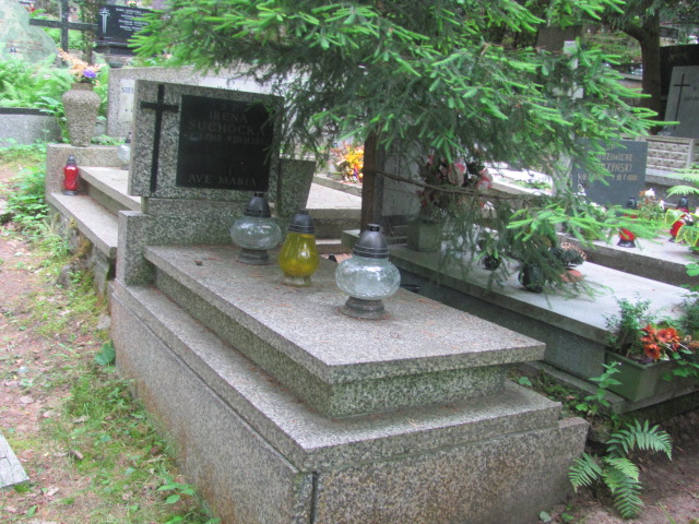 Grób Irena Suchocka