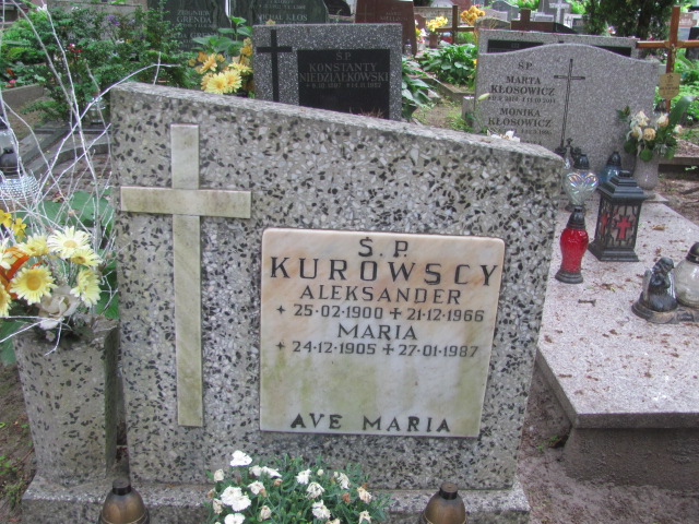 Maria Kurowska 1905 Sopot - Grobonet - Wyszukiwarka osób pochowanych