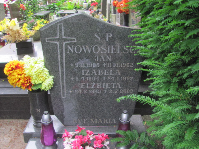 Jan Nowosielski 1905 Sopot - Grobonet - Wyszukiwarka osób pochowanych
