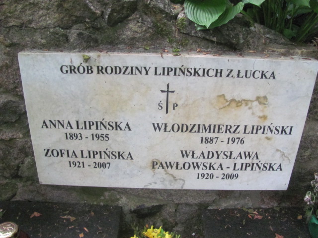 Anna Lipińska 1892 Sopot - Grobonet - Wyszukiwarka osób pochowanych