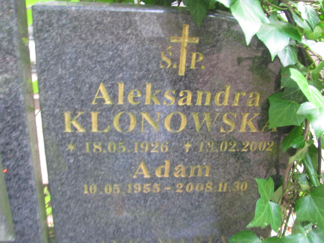 Adam Klonowski 1955 Sopot - Grobonet - Wyszukiwarka osób pochowanych