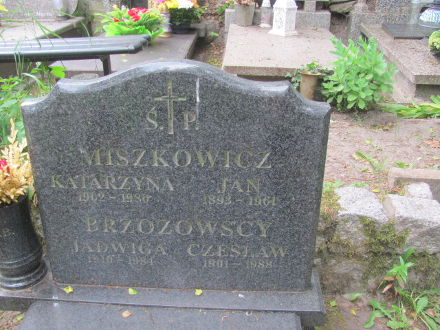 Czesław Brzozowski 1901 Sopot parafialny - Grobonet - Wyszukiwarka osób pochowanych