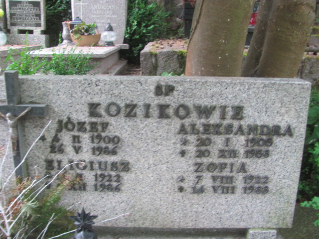 Józef Kozik 1900 Sopot - Grobonet - Wyszukiwarka osób pochowanych