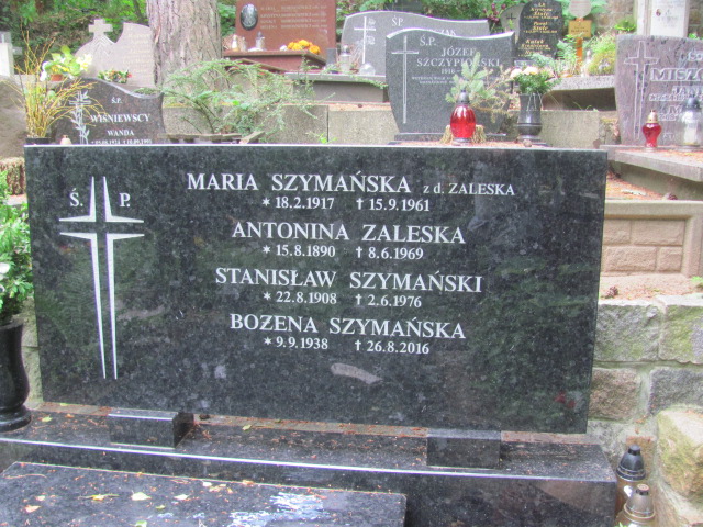 Bożena Szymańska 1938 Sopot - Grobonet - Wyszukiwarka osób pochowanych