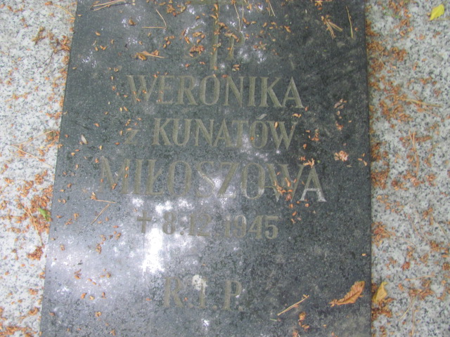 Weronika Miłosz Sopot - Grobonet - Wyszukiwarka osób pochowanych