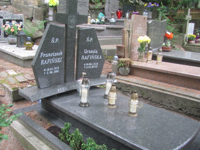 Grób Urszula Rafińska