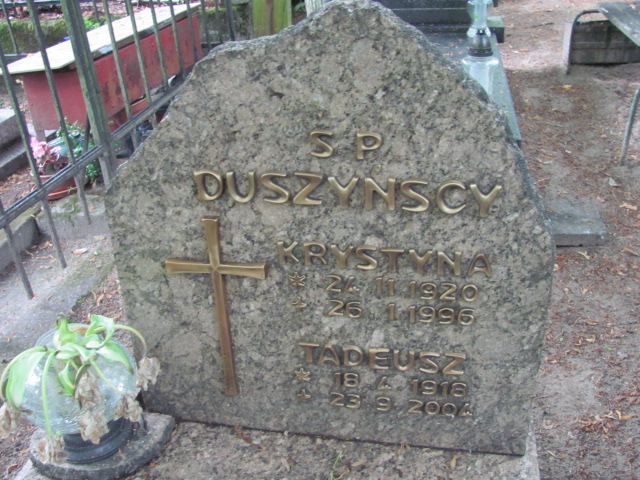 Tadeusz Duszyński 1918 Sopot - Grobonet - Wyszukiwarka osób pochowanych