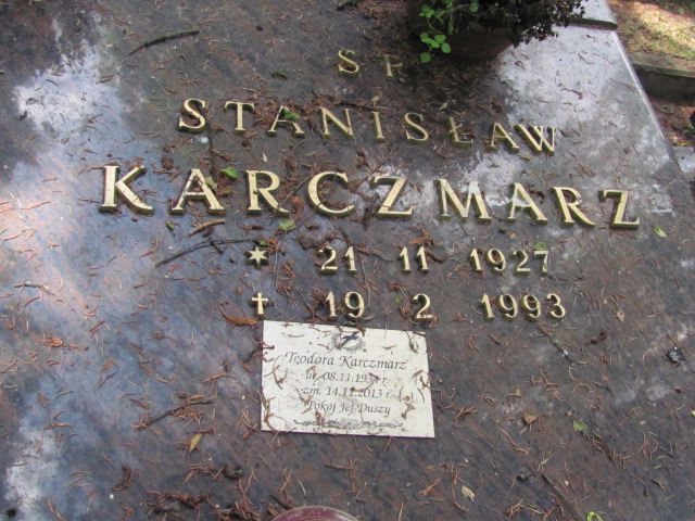 Stanisław Karczmarz 1927 Sopot parafialny - Grobonet - Wyszukiwarka osób pochowanych