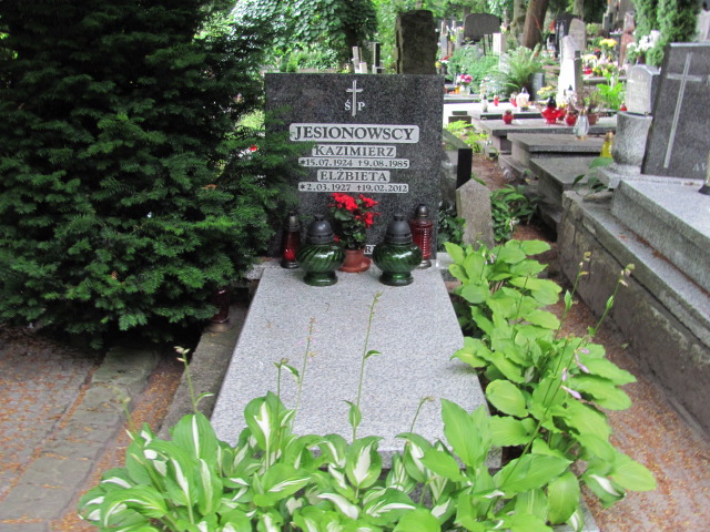 Grób Elżbieta Jesionowska