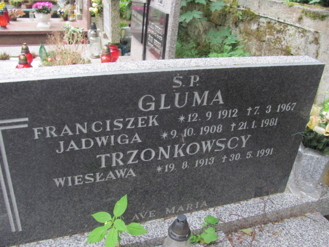 Franciszek Gluma 1912 Sopot - Grobonet - Wyszukiwarka osób pochowanych