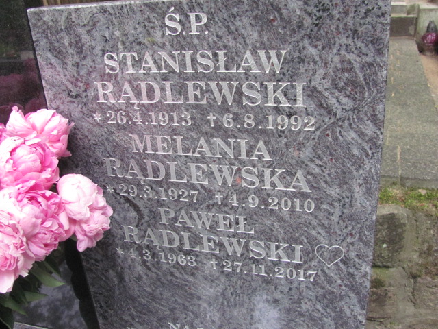 Stanisław Rądlewski 1913 Sopot par. - Grobonet - Wyszukiwarka osób pochowanych