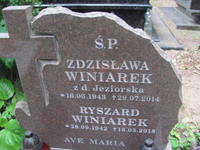 Zdzisława Winiarek 1943 Sopot - Grobonet - Wyszukiwarka osób pochowanych