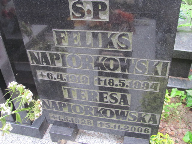 Teresa Napiórkowska 1928 Sopot - Grobonet - Wyszukiwarka osób pochowanych