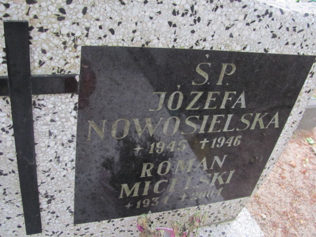 Józefa Nowosielska 1944 Sopot - Grobonet - Wyszukiwarka osób pochowanych
