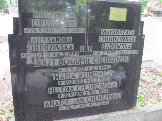 Małgorzata Chludzińska Badowska  1957 Sopot - Grobonet - Wyszukiwarka osób pochowanych