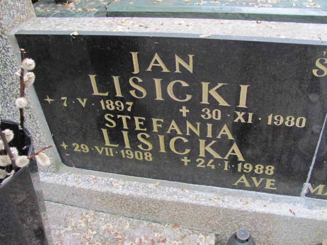 Stefania Lisicka 1908 Sopot - Grobonet - Wyszukiwarka osób pochowanych