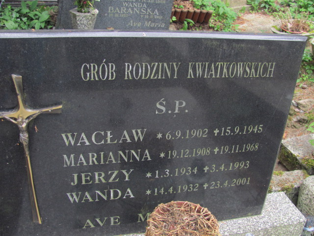 Wacław Kwiatkowski 1902 Sopot - Grobonet - Wyszukiwarka osób pochowanych