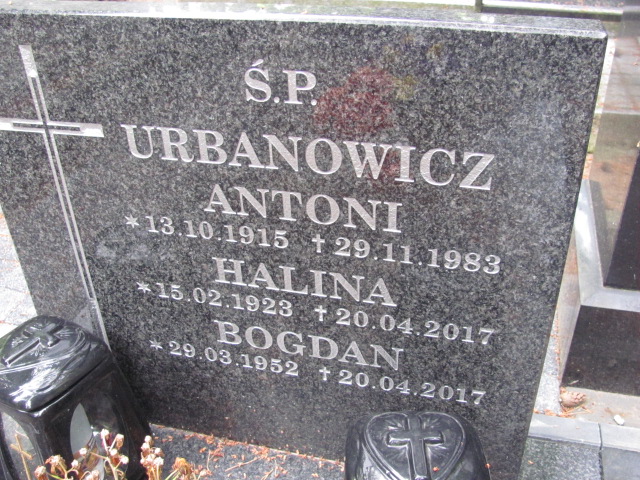 Onufry Urbanowicz 1883 Sopot - Grobonet - Wyszukiwarka osób pochowanych