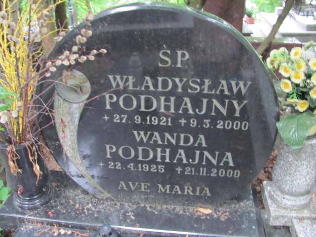 Wanda Podhajna 1925 Sopot parafialny - Grobonet - Wyszukiwarka osób pochowanych