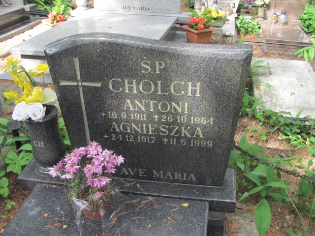 Agnieszka Cholch 1917 Sopot - Grobonet - Wyszukiwarka osób pochowanych