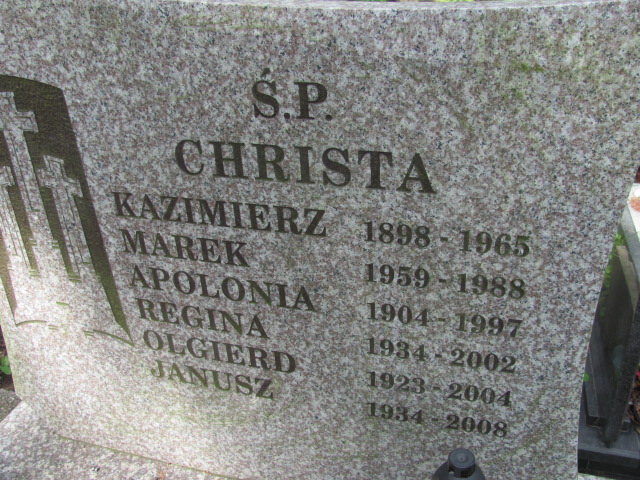 Janusz Christa 1933 Sopot - Grobonet - Wyszukiwarka osób pochowanych