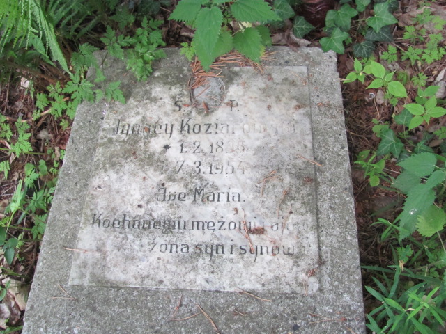 Ignacy Koziarowski 1896 Sopot - Grobonet - Wyszukiwarka osób pochowanych