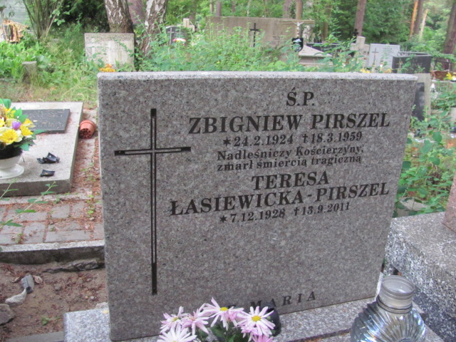 Teresa Łasiewicka Pirszel 1928 Sopot par. - Grobonet - Wyszukiwarka osób pochowanych