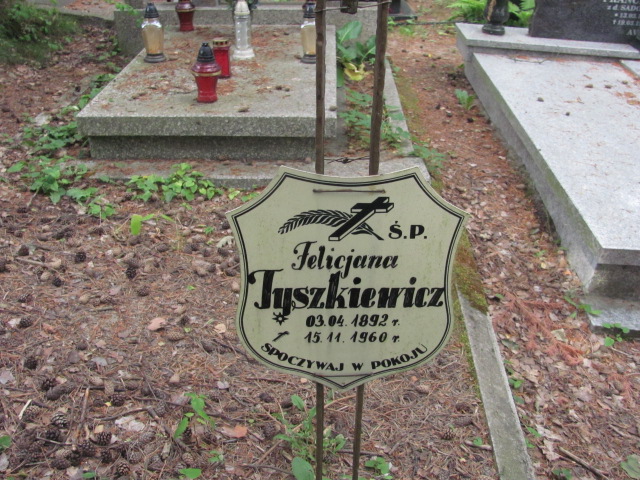 Felicjana Tyszkiewicz 1892 Sopot par. - Grobonet - Wyszukiwarka osób pochowanych