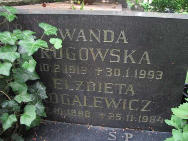Wanda Rogowska 1919 Sopot - Grobonet - Wyszukiwarka osób pochowanych