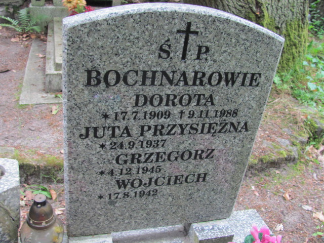 Dorota Bochnar 1909 Sopot - Grobonet - Wyszukiwarka osób pochowanych
